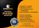 Suchy Płukany Piasek Bazaltowy Fuga Zasypka Grafit 0-2mm - 15