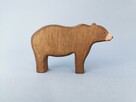 Drewniane figurki zwierząt - figurka Niedźwiedź - 2