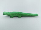 Drewniane figurki zwierząt - figurka Krokodyl - 1