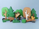 Drewniane dodatki do figurek zwierząt - Figurka Sosna - 3