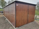 Garaż blaszany Garaże blaszane dowolne wymiary 3x6 4x6 6x5 - 6