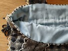 Torba worek wyszywana koralikami - rękodzieło NOWA - 6