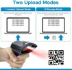 Profesjonalny Skaner kodów 1D 2D Aztec Maxicode BT/2.4G/USB - 4