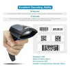 Profesjonalny Skaner kodów 1D 2D Aztec Maxicode BT/2.4G/USB - 6
