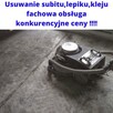 Usuwanie subitu lepiku kleju z pod parkietu - 3