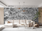 Nowoczesna fototapeta z kwiatami w stylu loft. Na ścianę. - 2