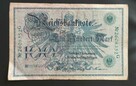 Banknot 100 marek niemieckich , 1908 - 1