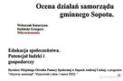 Ocena działań samorządu﻿ gminnego Sopotu - 1