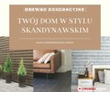 Deska na ścianę / elewację czarna opalany wzór malowana - 8