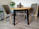 Okrągły stół do salonu w stylu LOFT - 5