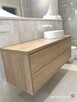 Szafka pod umywalkę - BLUM z TIP-ON - meble łazienkowe - 3