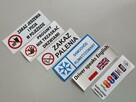 niebieskie oznaczenia taxi nowe Kraków cenniki herby magnesy - 12