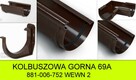 Rynny Plastikowe Fi 125 BRĄZ - 4