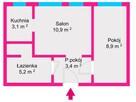 Mieszkanie 2 pokojowe, Dębica, Raczyńskich - 11
