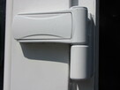 pcv drzwi 140x210 kolor biały, wzmacniona szyba, super jakość - 5