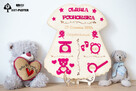 Metryczka Prezent Narodziny Dziecka, Chrzest GrawAtka - 3