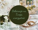 Dekoracje sal i kościołów. Ślub, chrzest, komunia itp. - 1
