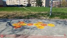 Klasy Hex gry podwórkowe chodnikowe asfaltowe, z termoplastu - 10