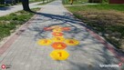 Klasy Hex gry podwórkowe chodnikowe asfaltowe, z termoplastu - 6