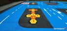 Klasy Hex gry podwórkowe chodnikowe asfaltowe, z termoplastu - 1