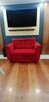 Piękne czerwone sofy z funkcją spania - 5