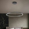LAMPA WISZĄCA LED MODERN ring 60cm żyrandol pilot - 7