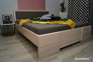 BUKOWE łóżko drewniane 160x200 lite drewno buk - 6