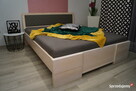 BUKOWE łóżko drewniane 160x200 lite drewno buk - 3