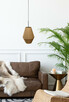 Lampa wisząca plecionka FLATA - 10