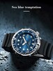 Duży zegarek męski styl nurka tuńczyk luma wodoszczelny WR50 - 6