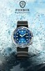 Duży zegarek męski styl nurka tuńczyk luma wodoszczelny WR50 - 3