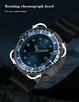 Duży zegarek męski styl nurka tuńczyk luma wodoszczelny WR50 - 4