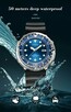 Duży zegarek męski styl nurka tuńczyk luma wodoszczelny WR50 - 8