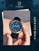 Duży zegarek męski styl nurka tuńczyk luma wodoszczelny WR50 - 16