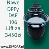 NOWY wkład DPF DAF XF 106 Euro6 po Lift - 3