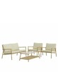 Meble ogrodowe zestaw BAMBOO aluminowe naterial - 2