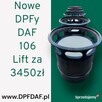 Nowy DPF DAF XF 106 po LIFT 3450zł Kraków - 2