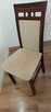 Używany komplet - stół 90 x 140/180 cm + 6 sztuk krzesła. - 2