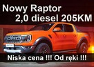 Ford Ranger Raptor Nowy Raptor 2,0 diesel 205KM Elektryczna Roleta Niska cena 3685zł - 1