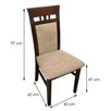 Używany komplet - stół 90 x 140/180 cm + 6 sztuk krzesła. - 5