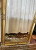 Piękne stare lustro Drewniana rama w złotym kolorze 78x140 - 5