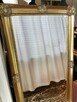 Piękne stare lustro Drewniana rama w złotym kolorze 78x140 - 1