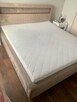 Sprzedam Podwójne duże łóżko z materacem - 6