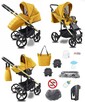 Wózek Dziecięcy milo zestaw 3w1 Fotelik 0-13 do Bazy Isofix - 11