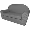 vidaXL Sofa amerykanka dziecięca szara - 1