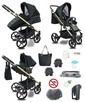 Wózek Dziecięcy milo zestaw 3w1 Fotelik 0-13 do Bazy Isofix - 14