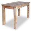 vidaXL Stół do jadalni z litego drewna odzyskanego, 120x60x7 - 2