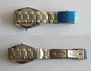 Zegarek męski damski 35mm czarny bransoleta stalowa kwarcowy - 8