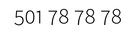 Złoty nr telefonu 501 78 78 78 - 5