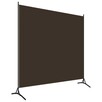 vidaXL Parawan 1-panelowy, brązowy, 175 x 180 cm - 2